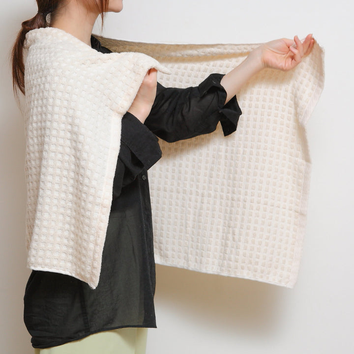 バスタオル60×120cmふんわりPLUS無撚糸