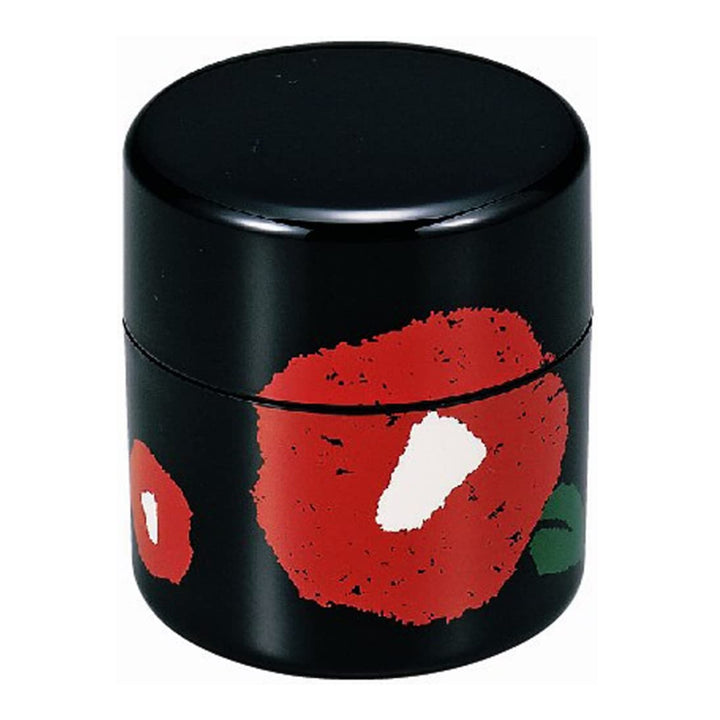 茶筒380ml朱桜黒椿HAKOYA