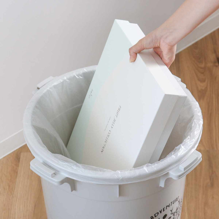 ゴミ箱45Lカラーペールアースカラー