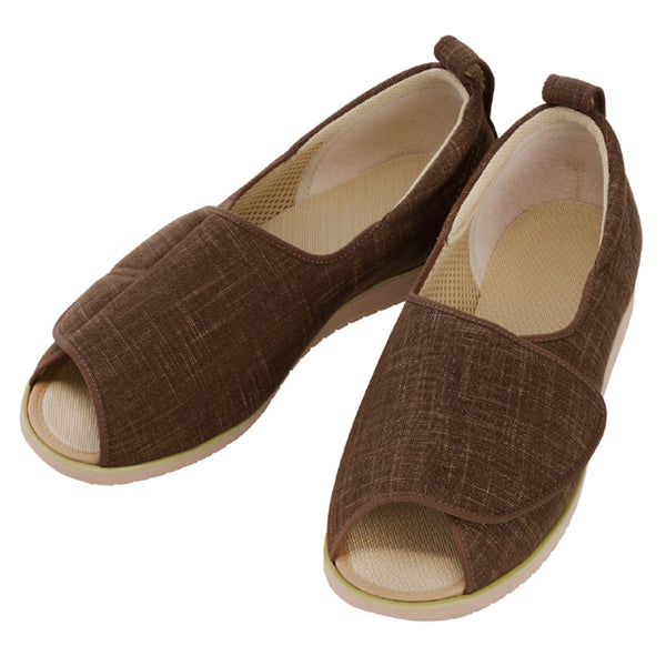 介護シューズあゆみオープン和両足3ES～Mなごみ施設用