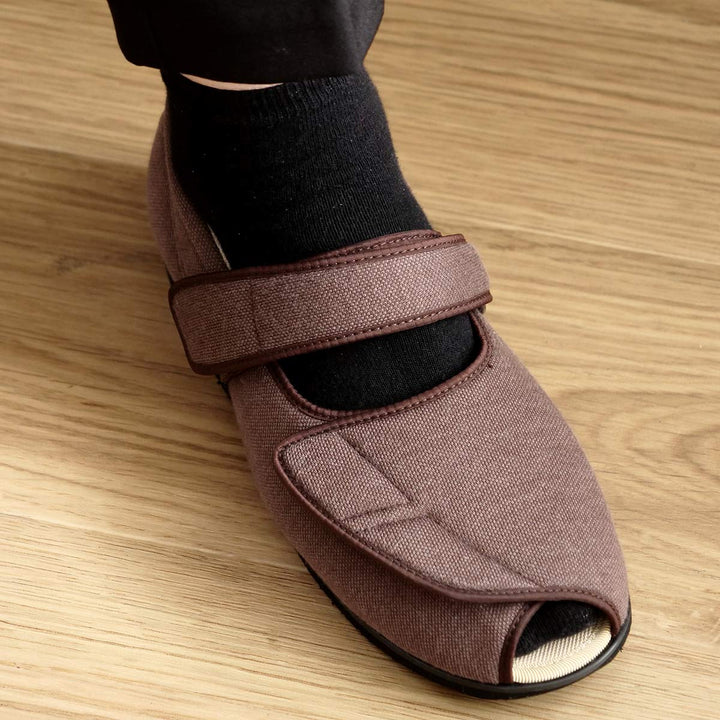 介護シューズあゆみオープンマジック2両足3ES～LL施設用