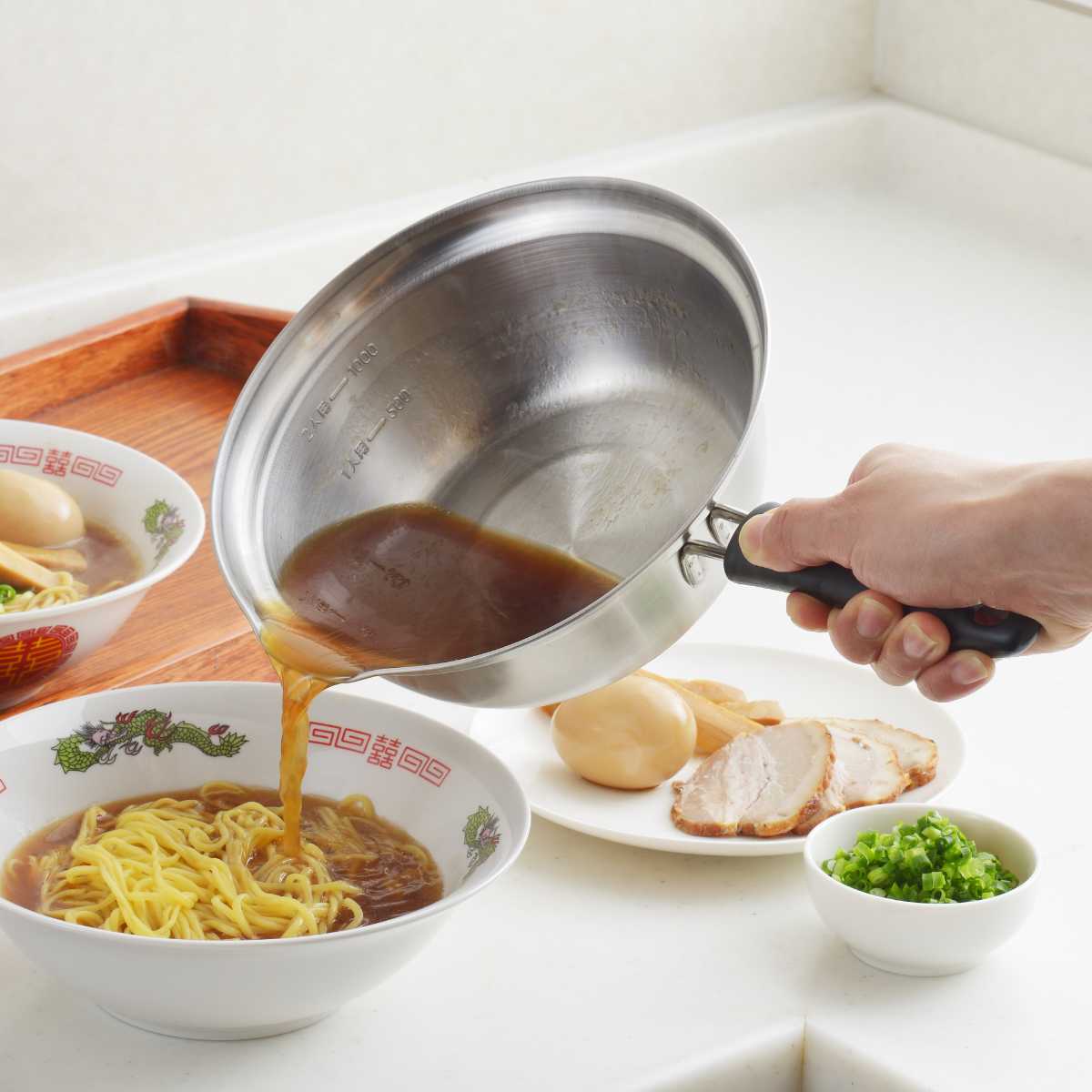 片手鍋 18cm IH対応 ラーメン鍋 日本製 – ハウジー