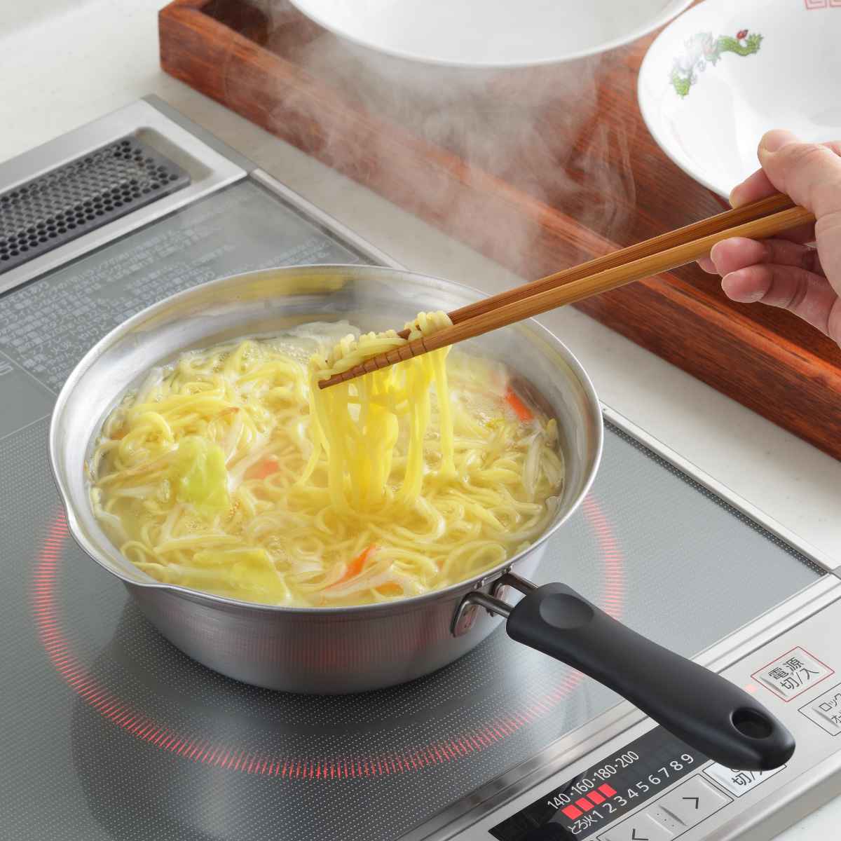 片手鍋 18cm IH対応 ラーメン鍋 日本製 – ハウジー