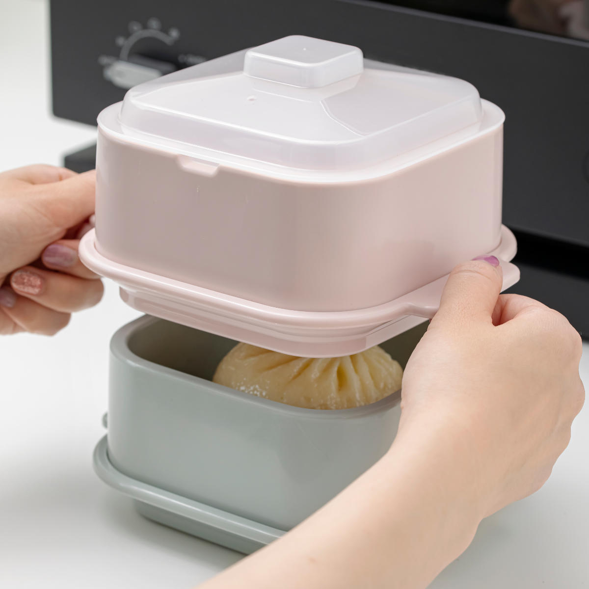 ＆NE クッキングスチーマー Recopo 蒸し器 電子レンジ調理器 – ハウジー