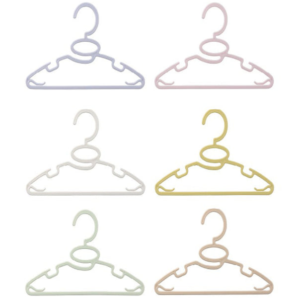 ハンガー12本組ベビー&キッズハンガー首元を伸ばさずに干せる
