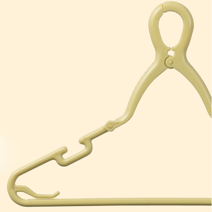 ハンガー6本組ベビー&キッズキャッチフックハンガー首元を伸ばさずに干せる