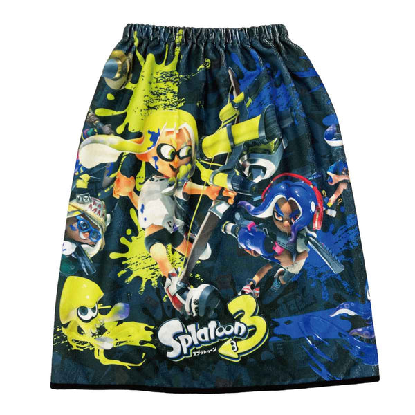 巻きタオルマイクロファイバー60×110cmスプラトゥーン3