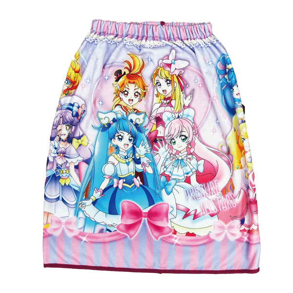巻きタオルマイクロファイバー60×110cmプリキュアオールスターズ