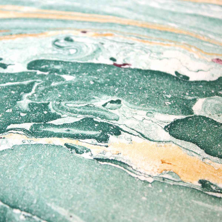 クッションカバー45×45cmマーブル柄ハンドメイド一点物綿100％