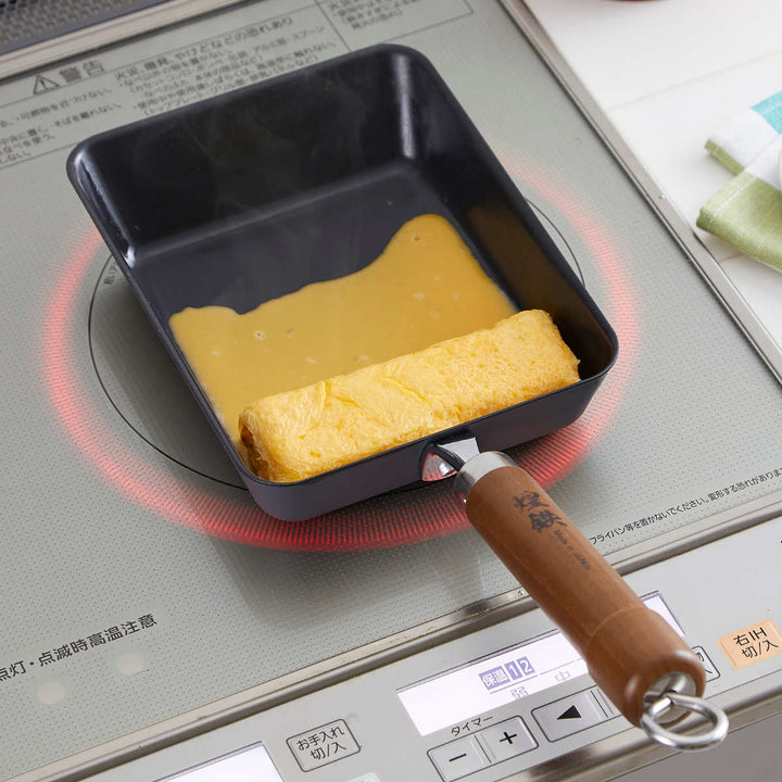 玉子焼き器鉄製煌鉄窒化加工日本製
