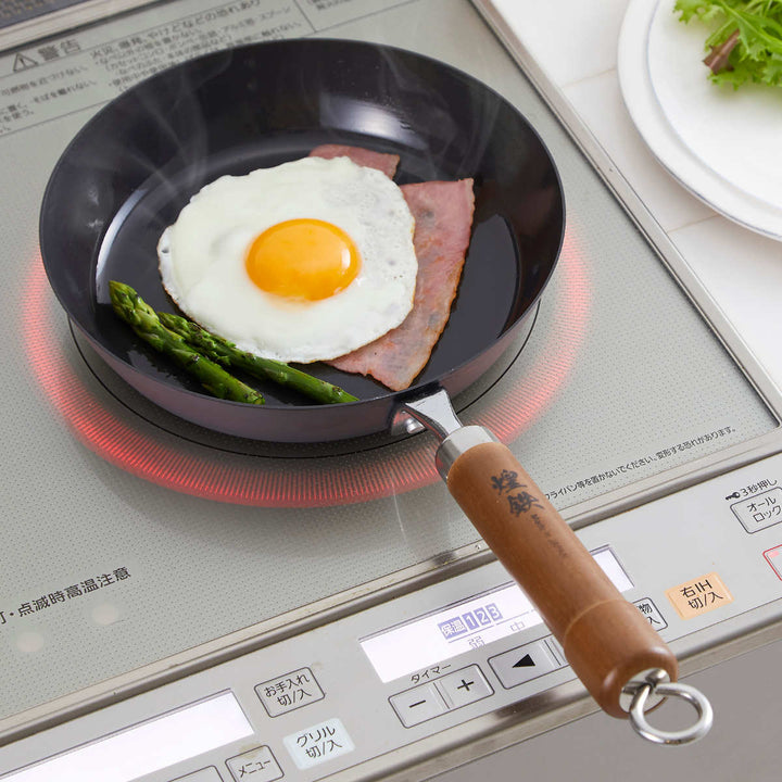 鉄フライパン20cm煌鉄窒化加工日本製