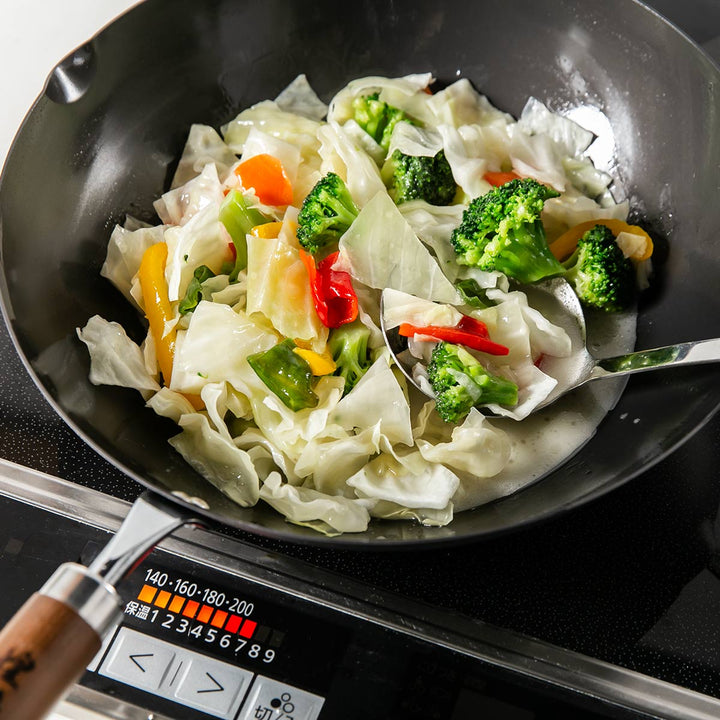 炒め鍋24cm鉄製煌鉄窒化加工日本製