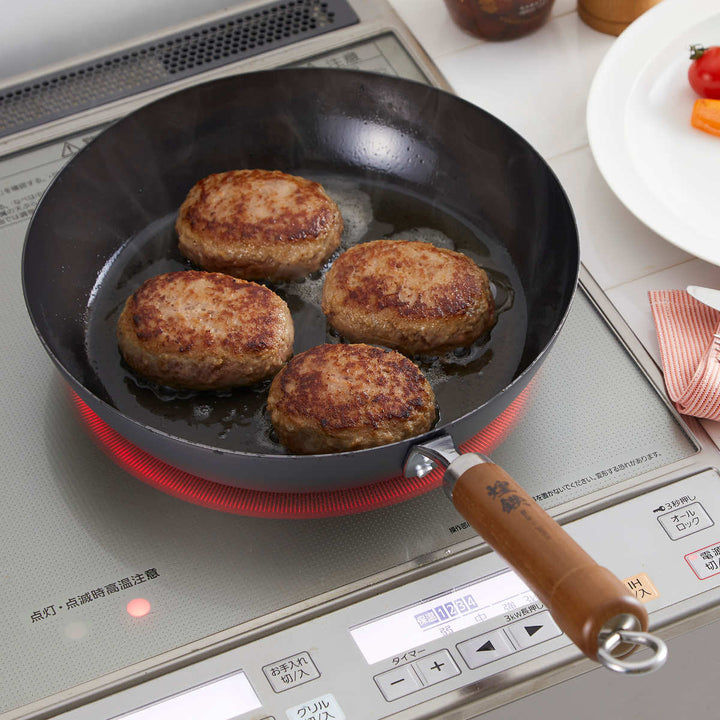 鉄フライパン26cm煌鉄窒化加工日本製