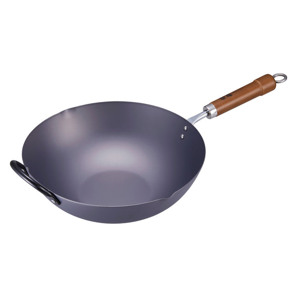 北京鍋30cm鉄製煌鉄窒化加工日本製