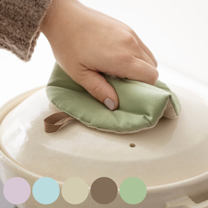 ＆NE鍋つかみまんまる鍋つかみナチュラル