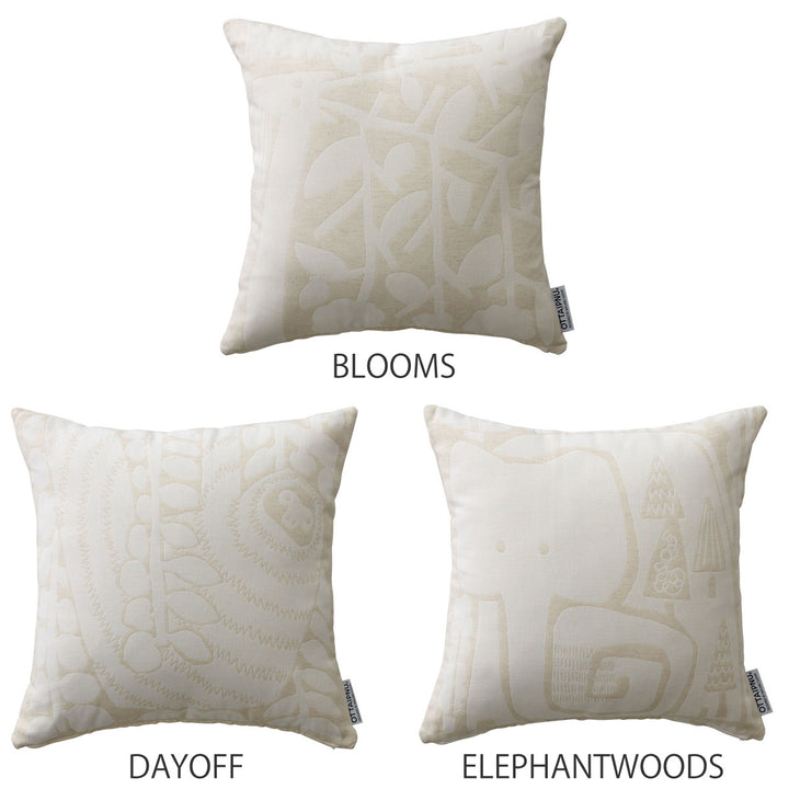 OTTAIPNU【在庫処分特価】クッションカバー45×45cmジャガード