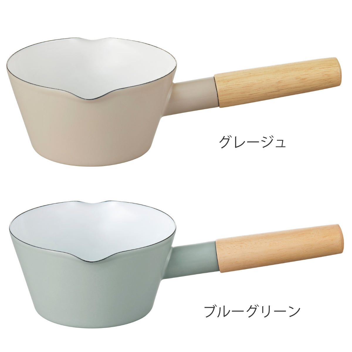 BRUNO ホーロー　ミルクパン 14cm 、電動ミル・ドリッパー・カップ BRUNO ホーロー ミルクパン 14cm 、電動ミル・ドリッパー・カップ