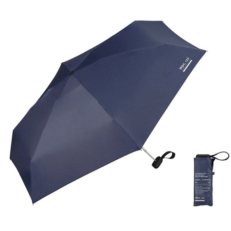 折りたたみ傘WpcIZAcompactブラック晴雨兼用コンパクト