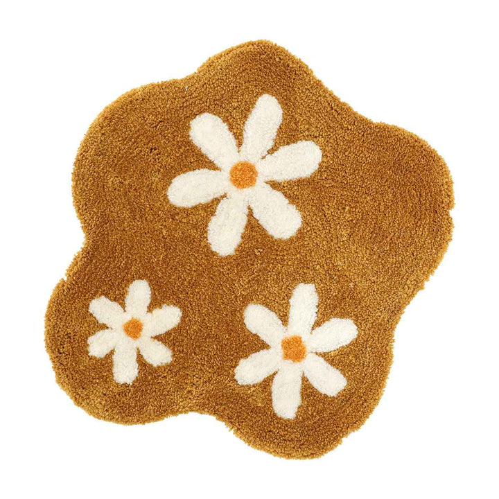 玄関マット45×48cm室内花柄