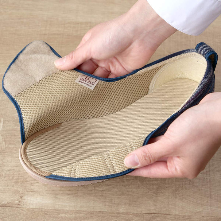 介護シューズあゆみオープン和両足3E3L～5Lなごみ施設用