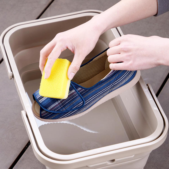 介護シューズあゆみオープン和両足3EL～3Lなごみ施設用