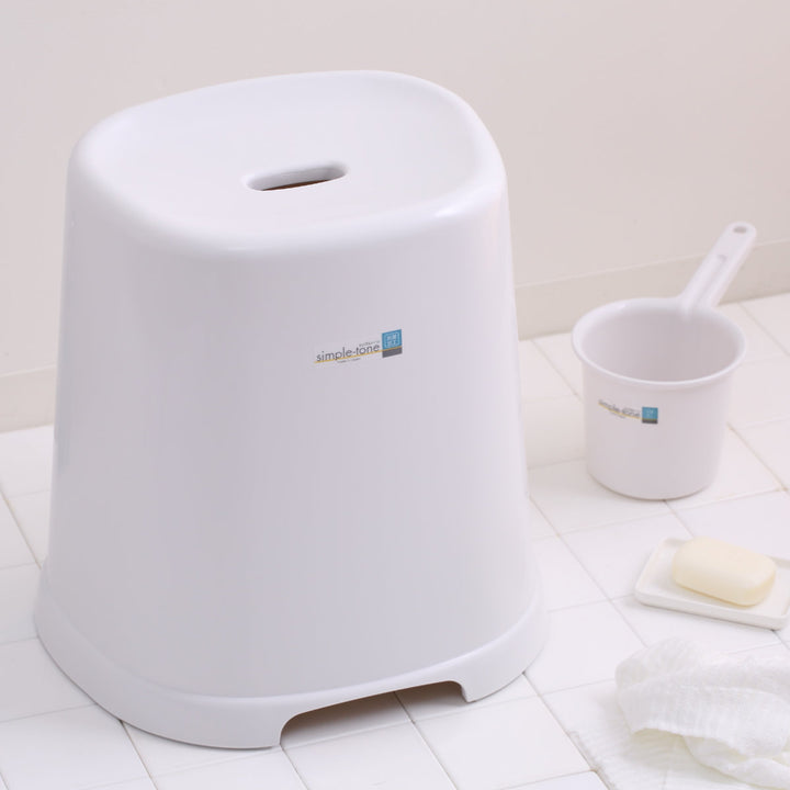 風呂椅子シンプルトーン座面高さ40cm日本製