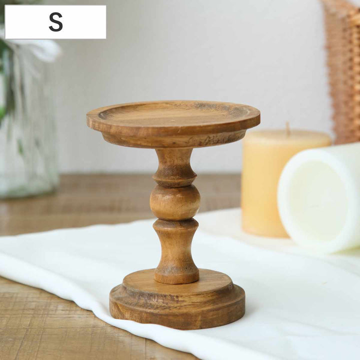 NEINMARKEパインキャンドルスタンドSサイズ天然木
