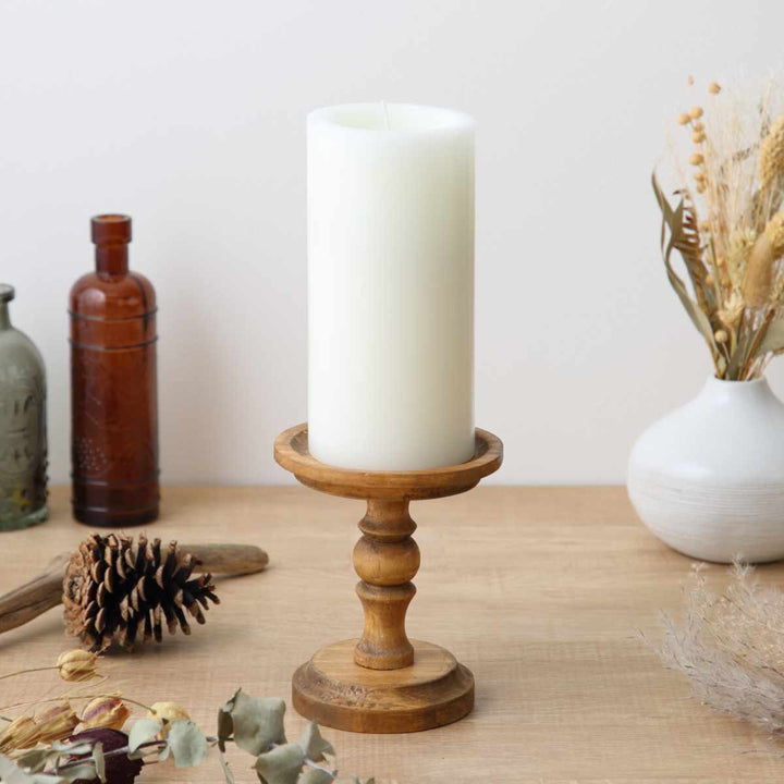 NEINMARKEパインキャンドルスタンドSサイズ天然木