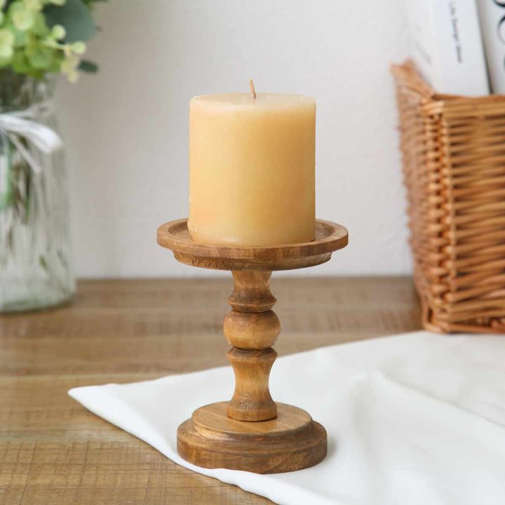 NEINMARKEパインキャンドルスタンドSサイズ天然木