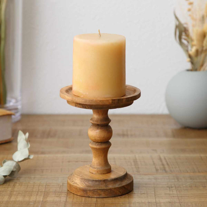 NEINMARKEパインキャンドルスタンドSサイズ天然木