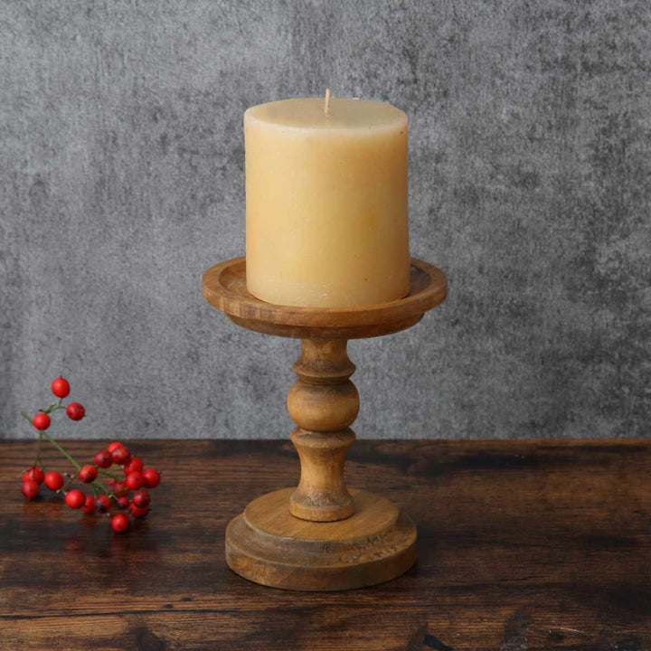 NEINMARKEパインキャンドルスタンドSサイズ天然木