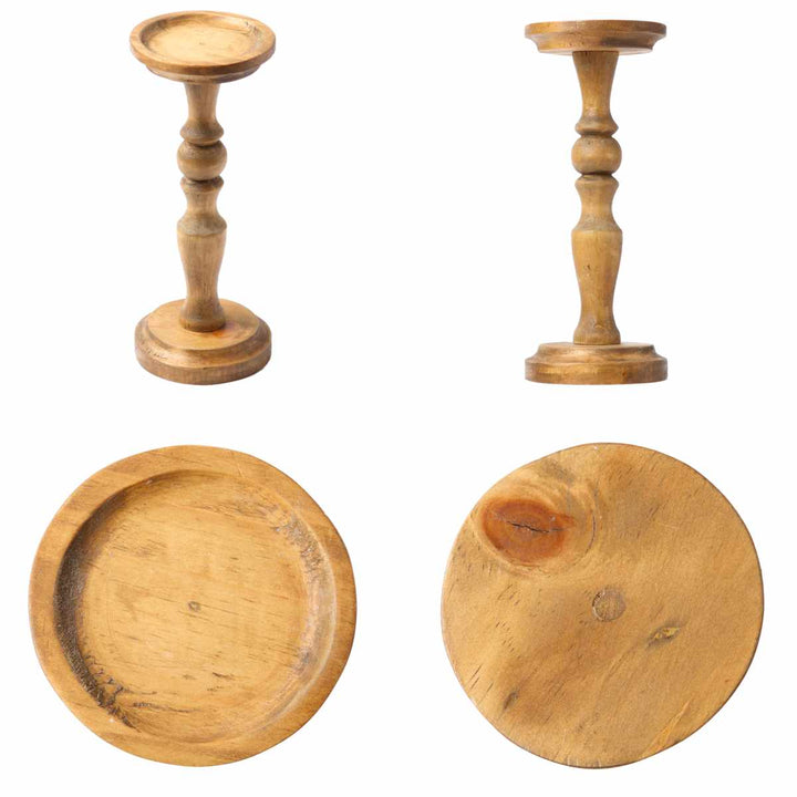 NEINMARKEパインキャンドルスタンドLサイズ天然木