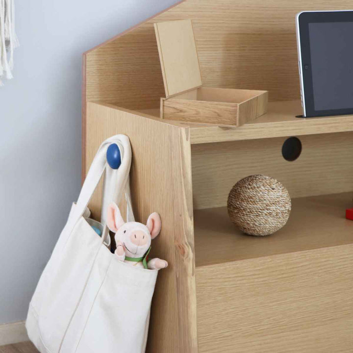 チェストキャスター付き幅90cmキッズ