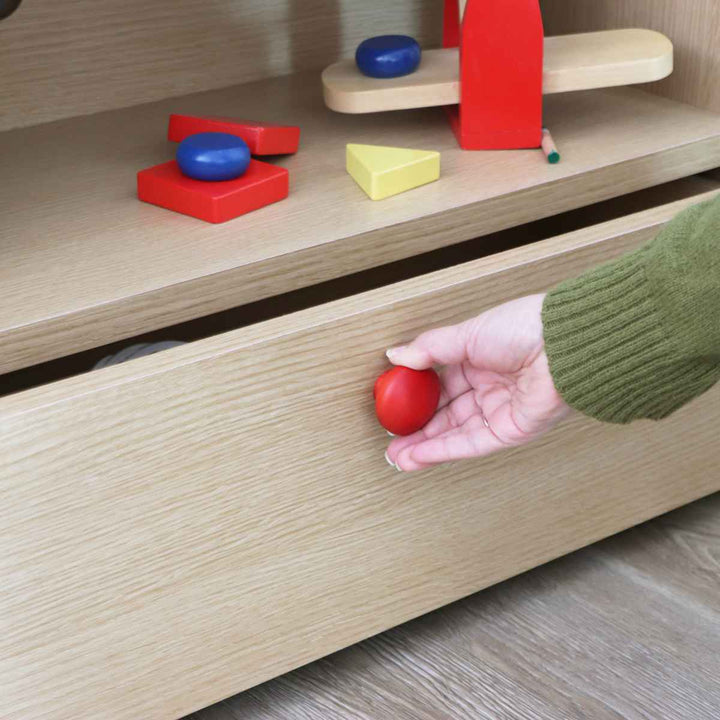 チェストキャスター付き幅90cmキッズ