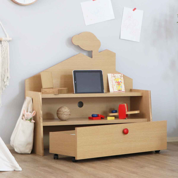 チェストキャスター付き幅90cmキッズ