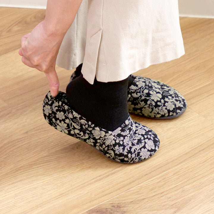 介護シューズあゆみエスパドクチュール両足3ES～LL自宅用