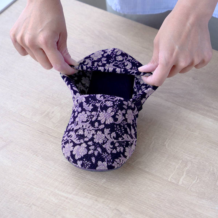 介護シューズあゆみエスパドクチュール両足3ES～LL自宅用