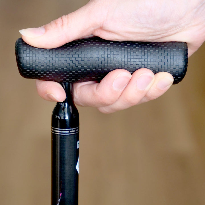杖アジャスタブルケイン超軽量カーボン製伸縮
