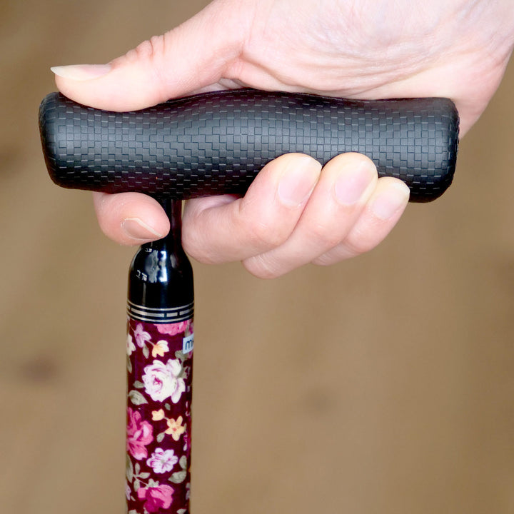 杖4点杖自立式クワドケインeasytoholdカーボン製伸縮