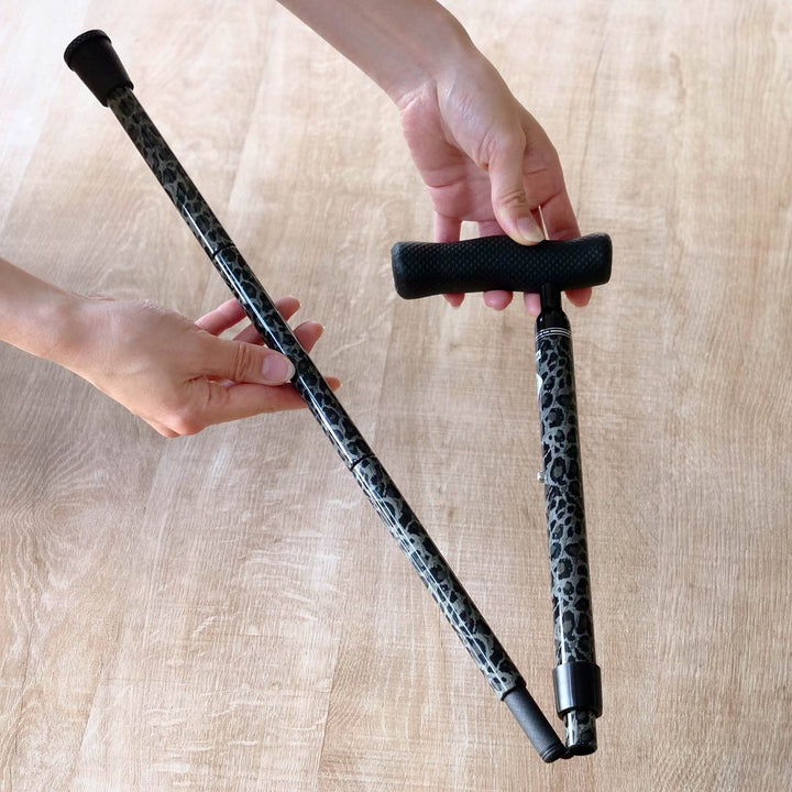 杖フォールディングケイン超軽量カーボン製折りたたみ