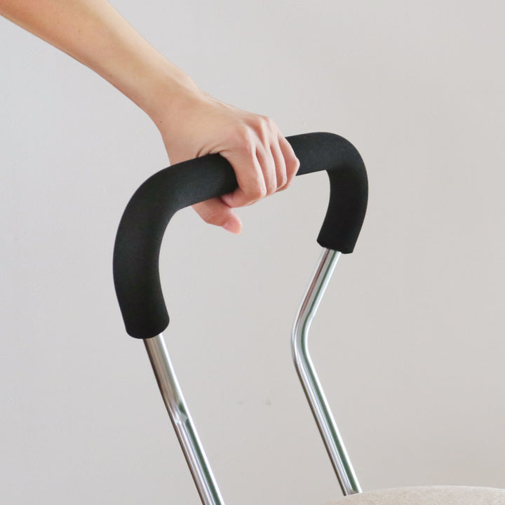 折りたたみ椅子座面高74.5cmハイタイプソニッククッション背もたれ付ソニッククッションチェア