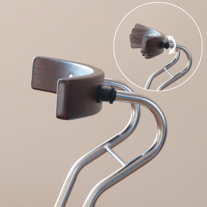 折りたたみ椅子座面高73.5cmハイタイプ背もたれ付レザー調ロイドチェア