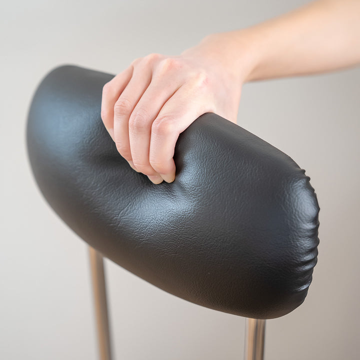 オフィスチェア腰痛チェアスタンド立ち姿勢サポート背もたれ調節高さ77～120cm