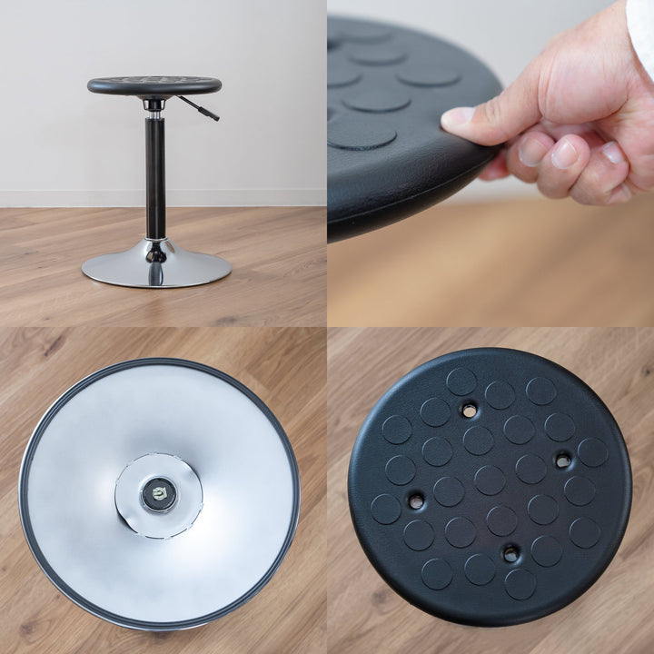 スツール丸昇降回転座面高48～72cm