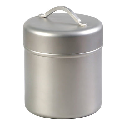 工房アイザワ 保存容器 ブラックピーマン珈琲缶 L