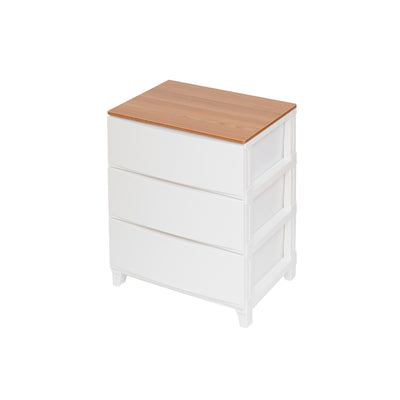 チェスト ルームスシェード木天板 3段 幅54×奥行42×高さ68.5cm