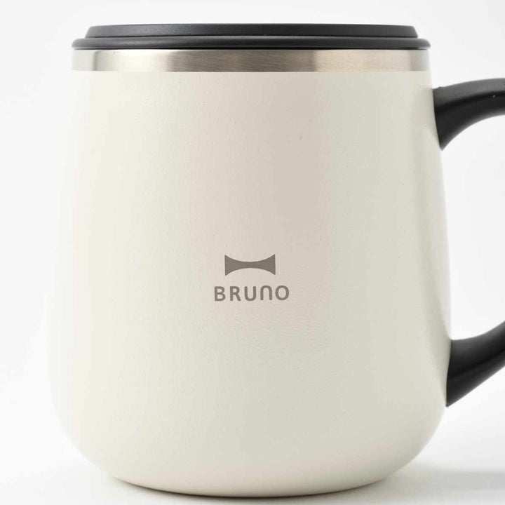 BRUNOマグカップ320ml蓋つきステンレスマグshort