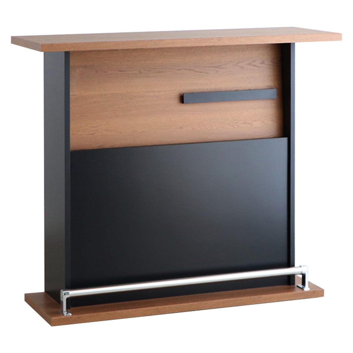 バーカウンター 幅120cm リガラ （ カウンター カウンターテーブル キッチンカウンター ハイテーブル ） オシャレなバーカウンター風デザインのキッチンカウンター「バトリー