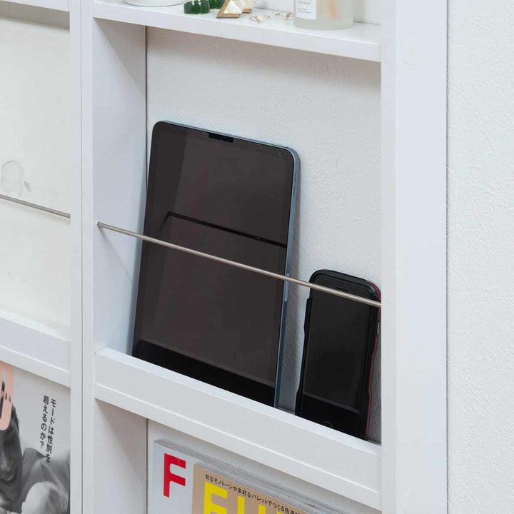 マガジンラック幅60cm2段薄型