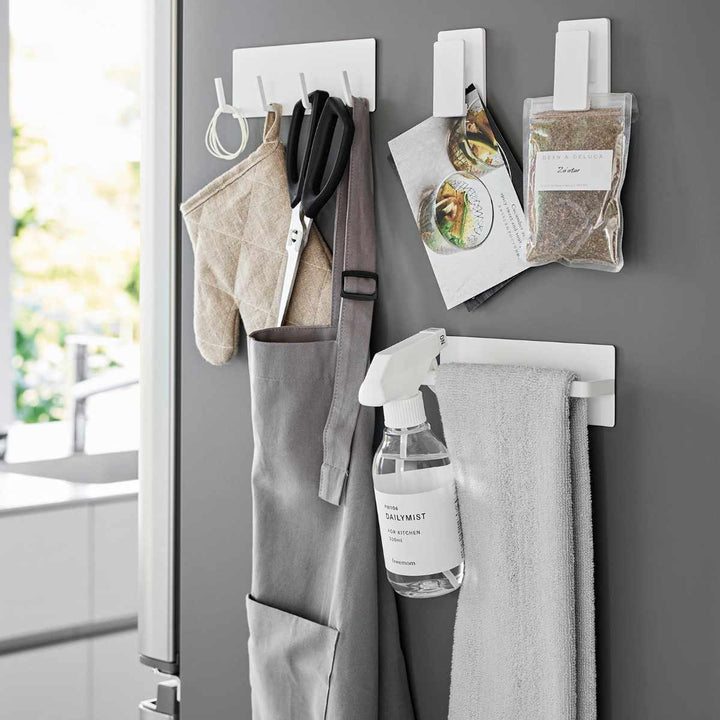 山崎実業towerマグネットキッチンタオルハンガータワー